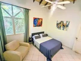 5BR villa plus 2 guest apts, solar powered B&B, own well